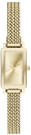 Skagen Hagen Micro Damen 31MM Goldfarbener Edelstahl Uhr, SKW3178