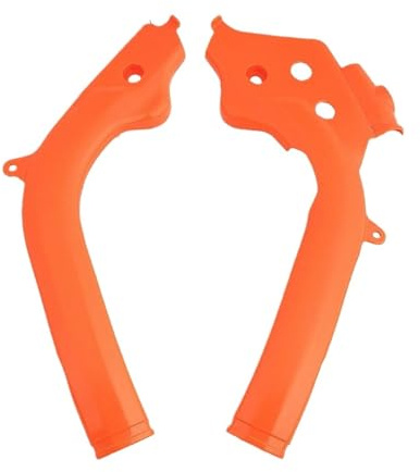 X-Grip Rahmenschutz-Schutzabdeckung, Kompatibel For KTM SX-F XC-F 16–18 EXC-F 17–19 EXC TPI 18–19 TC TX TE FC FE FX 16–18 TE250I 300I 18–19(Orange)