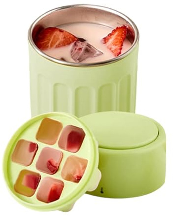 Taza de hielo portátil de fácil liberación, botella para hacer bloques de hielo, para café, whisky, cóctel, congelador, cocina, , hogar, camping