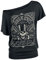 Guns N' Roses Étiquette Paradise City Femme T-Shirt Manches Courtes Noir S