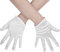 LONTG Handschuhe weiß Party Hochzeit Dekoration Brauthandschuhe kurz für Damen Frauen Mädchen Abendhandschuhe Schöne elegant atmutungsaktiv Kostümhandschuhe winter Frühling Sommer Schwarz Weiß