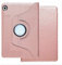 Huawei MediaPad T3 10 Case Cover, PU Leather Folio Case Cover for Huawei MediaPad T3 9.6-Inch IPS LCD Tablet with Stand Function, Lightweight tablte case (Rose Gold)