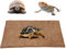Sheens Kokosfaser Matte, Reptil Box Kokosmatte Substrat Regenwald Echsen Schildkröten Aufzucht Pad Teppich für Aquarium Terrarium ZubehörStreu
