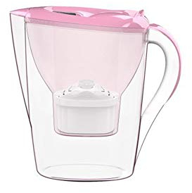 AIZYR Cruche De Filtre À Eau Fraîche 2,8L avec 1 X Cartouches Filtrantes, Bleu Et Violet Peuvent Choisir,3