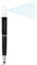 Bactilla - 3in1 Kugelschreiber und Touchpen mit Sprühfunktion für Desinfektionsmittel - das ideale Hygiene-Tool (Schwarz, 5 Stück)
