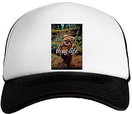Luxogo Ewok Schläger Leben Jungen Mädchen Kappe Baseball Snapback Boys Girls Cap