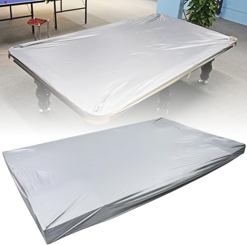 Billardtisch Abdeckung 8 ft Oxford Tuch Abdeckplane Abdeckung Schutzplane Wasserdichte Staubdichter PVC Billard-Abdeckung Abdeckplane für Billardtische, Billard