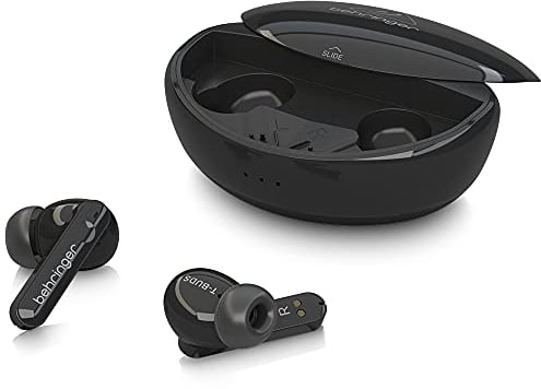 Behringer T-BUDS High-Fidelity True Wireless Stereo Earbuds with Bluetooth and Active Noise Cancellation, Compatible with PC and Mac