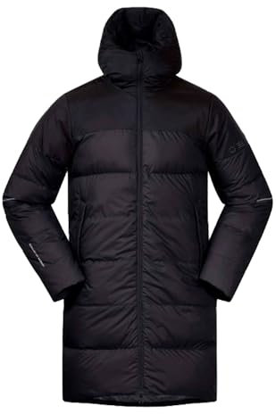 Bergans Oslo Urban Down Parka Schwarz - Daunen Sehr Warmer funktioneller Daunenparka, Größe L - Farbe Black