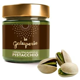 Galup Crema Spalmabile Gusto Pistacchio, Crema Artigianale a Base di Pistacchi Siciliani - 200g