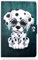 Bspring Cover Custodia Compatibile con Samsung Galaxy Tab A8 10.5 Pollici 2021 SM-X200 SM-X205 Tablet, Ultra Sottile Leggero Cover Protettiva Case per Galaxy Tab A8 10,5,Dalmati