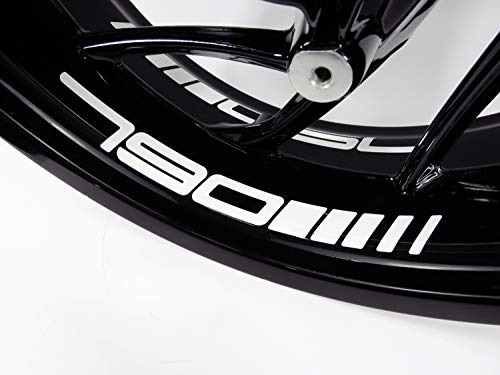 BIKE-label Felgenbett Aufkleber weiß kompatibel für KTM 790 Duke/Adventure X790077