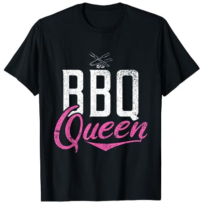 Grill Barbecue Grilling BBQ Queen T-Shirt