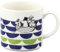 Yamaka MM6204-11 Shoten Mumins Kuvio Tasse, Wave, circa 349.0 ml (350 ml), mikrowellengeeignet, Mumin-Ware, skandinavisch, Muttertag, Geschenk, Geschirr, Geschenk, Hochzeitsgeschenk, Made in Japan