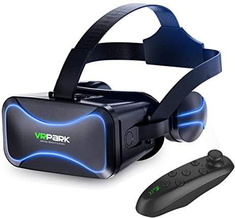 Realidad Virtual , Gafas Realidad Virtual , Gafas Realidad Virtual , Regalo para niños y Adultos para Juegos y Videos Bexdug