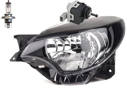 Johns, Scheinwerfer passend für Renault Twingo II 01/2012- Links + Leucht. + Stellmotor