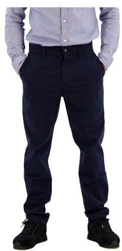 BOSS Chino_tapered Pantalones, Dark Blue, 30W / 32L para Hombre