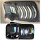 JNNJ Organizzatore Parasole per Auto, Custodia CD per Visiera Auto, Interni Porta Accessori per CD Occhiali Carta per Veicoli, Pelle Multi-tasca Organizer Universali per Interno Auto(Nero)
