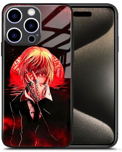 Kurapika HxH Einzigartiges Design Anime Handyhülle, Soft TPU Shell, Manga Charakter Cover für iPhone 14
