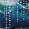 2 Stück 4Meter Runde Papier Girlande Glitzer Runde Kreis Banner Kreis Punkte Hängend Dekorationen für Geburtstag Hochzeit Deko Karneval Weihnachten
