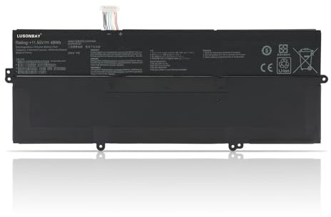 LUSONBAY C31N1824 - Batería para portátil ASUS Chromebook Flip C434 C434T C434TA 2 en 1 Convertible de 14 Pulgadas m3-8100Y m5-8200Y C434TA-E10013 C434TA-E10009 C434TA-AI0041 C434TT A-AI0032