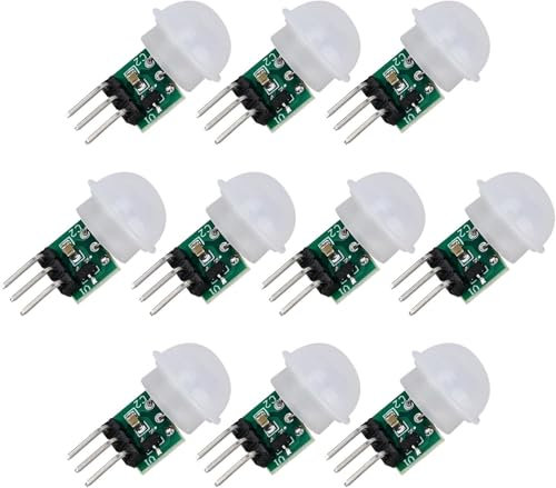 10pcs AM312 Mini PIR Motion Sensor Module Pyroelectric Human Infrared IR Distance Detector