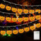 Halloween Lichterkette, 3 Meter 20 LED Halloween Kürbis Deko Lichterkette, LED Kürbis Lichterkette, Halloween Kürbis Lichterkette, Halloween Deko Kürbis Licht für Innen und Außen Halloween Party Deko