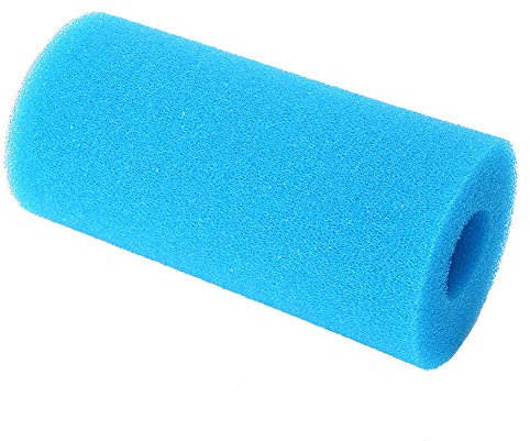 Ailgely Filtre DE Piscine Cartouche D'ÉPONGE en Mousse Lavable RÉUTILISABLE Nettoyage DE Piscine MATÉRIAU PU Bleu INTEX Type A