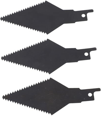 3-teiliges Werkzeug Zum Entfernen von Fugenmörtel, Multitool, Mörtelschneide-Sägeblätter, Doppelseitiges Sägeblatt für die Reinigung von Bodennähten und Zement