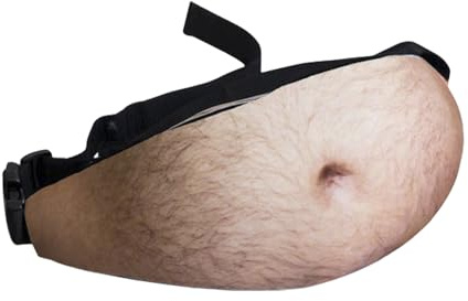 GWAWG Lustige Bier-Bauchtasche für Herren, modische Bauchtasche, verstellbarer Gürtel, lustige Geschenke für Erwachsene, Halloween, Geburtstag, Weihnachten, Party, 1, Lustig
