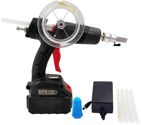 Rechargeable Electric Hot Melt Glue Gun for Invisible Optic Cable Indoor Hidden Fiber Optical Extension Cable Wiring Repair Tool