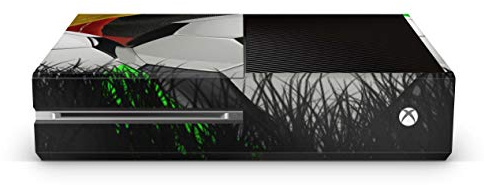 Design Aufkleber Skin Vinyl Schutzfolie kopatibel mit Xbox One Fussball Deutschland