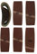 Goodway Nastri abrasivi in tessuto - 20 pezzi, 75 x 533 mm, grana mista (4 grana 40/60/80/120/180) - Ideale per levigatrice a nastro, set versatile di nastri abrasivi per legno e metallo