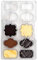 Decora 0050148 Stampo Professionale Cioccolato Targhette, 10 cavità, 45 x 26 x h 5 Mm, In Policarbonato, Ideale per Realizzare Cioccolatini Lucidi e Croccanti, Design Professionale, Made in Italy