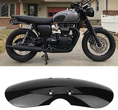 Couverture de Garde-Boue Avant Accessoires de Moto Garde Courte adaptée pour T100 2001-2016(Noir) Garde Boue AV Bonneville t100 Garde Boue AV Bonneville t100 Garde Boue Avant Street Twin+Garde Boue m