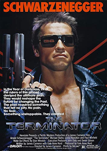 The Terminator American Wissenschaft Fiction Film Cinema Werbung Film Star Arnold Schwarzenegger Plakat Berühmte Promi Bild Schlafzimmer Kunsthandwerk Druck Foto Wand Dekoration Nachdruck