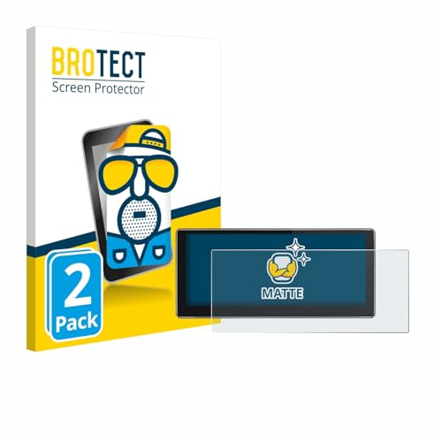 brotect Protection Film compatible with Joying 4G Car Radio 10.25 | 2 Pack Matte Screen Protection Made in Germany Anti-Glare Anti-Fingerprint Case-Friendly