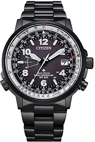 Citizen Herren Analog Quarz Uhr mit Edelstahl Armband CB0245-84E