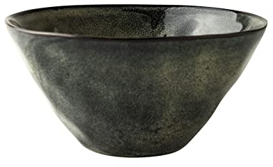 Dutch Rose Organic Schüssel 14 cm grün Steingut