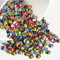 Beadsland 2880 Stück Regenbogen Hotfix Strasssteine, Hitzefix Strasssteine zum Basteln, Hotfix Kristall Runde Edelsteine, Regenbogen (SS10/2.7-2.9mm)