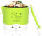 Olla de arroz para coche de 12 V para 1-2 personas, portátil auto mantiene caliente multifuncional para alimentos, vaporizador de comida o almuerzo para viajes, camping (verde) (C2LV1L)