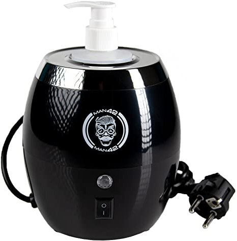 MAN42 Barber Erwärmer für Creme, Massageöl und Lotionen, 250ml Ölflaschenerwärmer