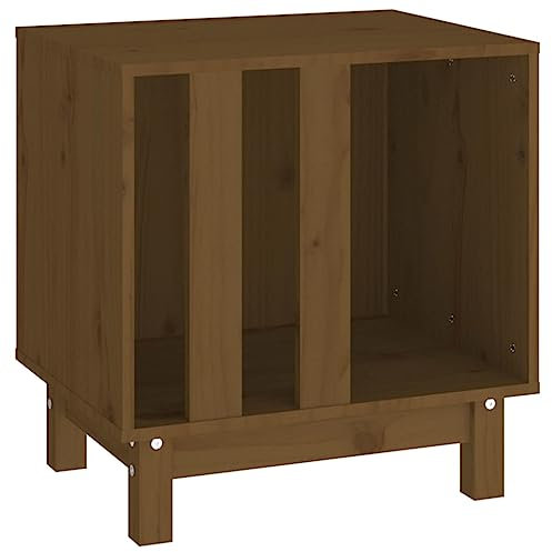 vidaXL Hundehütte für Welpen, Massivholz, Kiefer, Honigbraun