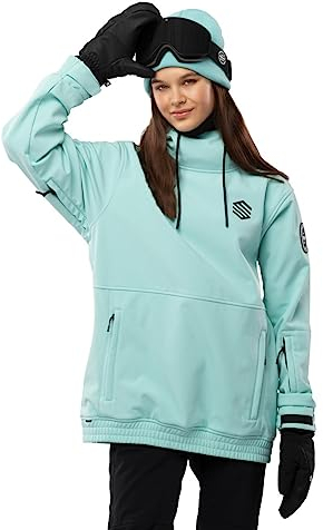 SIROKO - Snowboardjacke für Damen W1-W Iceberg - XS - Türkis
