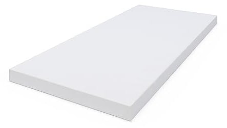 VitaliSpa Kindermatratze, Schaum Matratze, Weiß, 200 x 90 cm