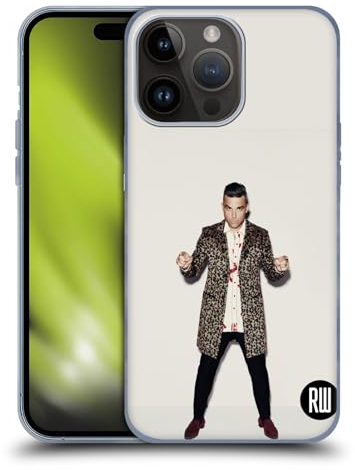Head Case Designs Offizielle Robbie Williams Tiermuster Mantel Kalendar Soft Gel Handyhülle Hülle kompatibel mit Apple iPhone 15 Pro Max