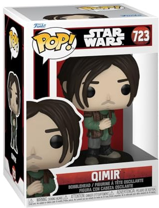 Funko POP! Star Wars: The Acolyte - Qimir | Offizielles Sci-Fi Merch - Vinyl Sammelfigur als Regal Deko - Geschenkidee zum Geburtstag für Fans und Sammler