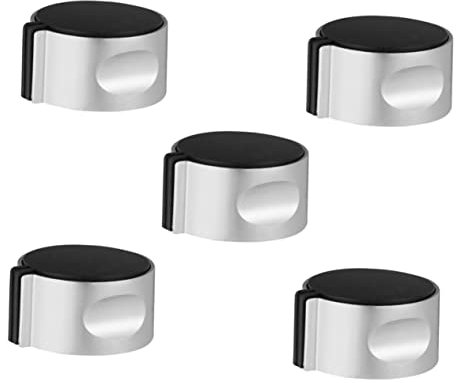 CORHAD 5 Pièces allumage du poêle interrupteur de poêle rotatif boutons de cuisinière bouton de commande de cuisinière à gaz poêle en métal bouton marche/arrêt de la cuisinière à gaz