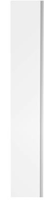 NRG 300 x 1950mm Wet Room Return Panel for Bathroom Shower Enclosures Glass Chrome Framed