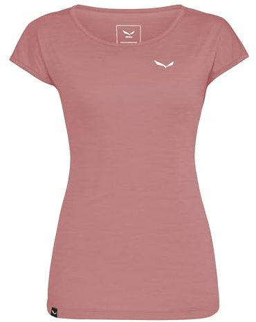 Salewa Puez Melange Dry T-Shirt W, Desert Pink Melange, 3XL